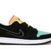 Jordan 1 Low Negro Verde Aurora Naranja Láser – CK3022-013