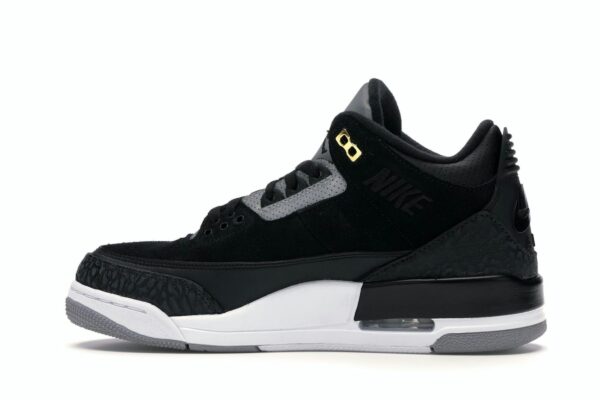 Air Jordan 3 Retro Tinker Negro Cemento Dorado – CK4348-007