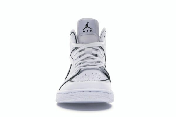 Air Jordan 1 Mid Iridescent Reflective White (Mujer) – CK6587-100
