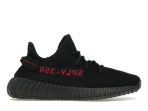 Zapatillas Adidas Yeezy Boost 350 V2 negras y rojas – CP9652