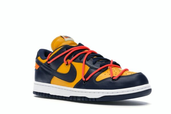 CT0856-700_05 Nike Dunk Low Off-White Oro Universitario – CT0856-700