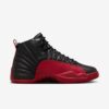 Zapatillas Air Jordan 12 Retro Flu Game 2025 negras/rojas universitarias – CT8013-002