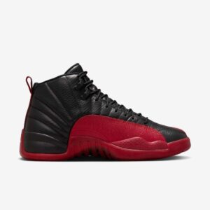 Zapatillas Air Jordan 12 Retro Flu Game 2025 negras/rojas universitarias – CT8013-002