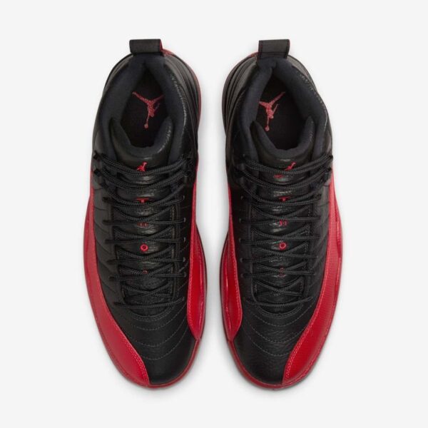 Zapatillas Air Jordan 12 Retro Flu Game 2025 negras/rojas universitarias – CT8013-002