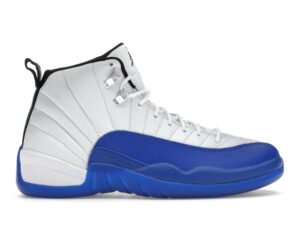 Zapatillas Air Jordan 12 Retro Blueberry – Blanco/Negro/Azul Real – CT8013-140