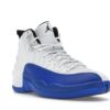 Zapatillas Air Jordan 12 Retro Blueberry – Blanco/Negro/Azul Real – CT8013-140