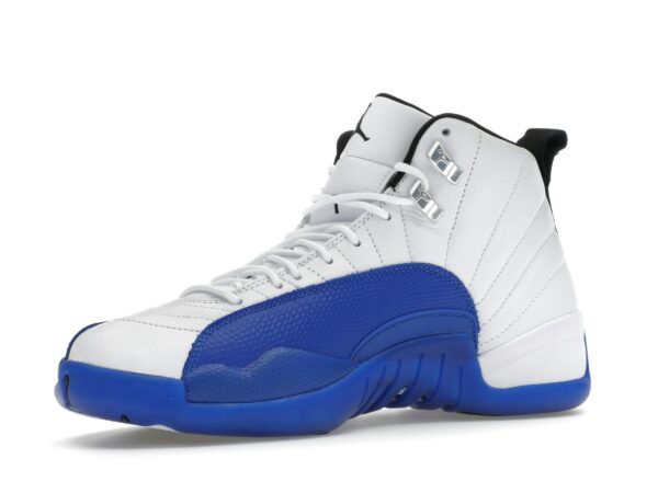 Zapatillas Air Jordan 12 Retro Blueberry – Blanco/Negro/Azul Real – CT8013-140