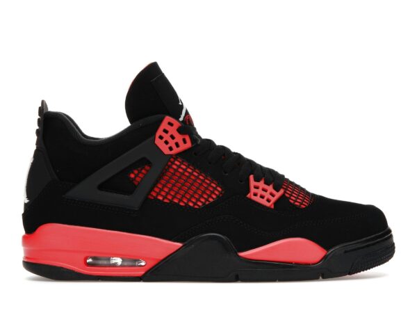 Zapatillas Air Jordan 4 Retro Red Thunder – Negro/Multicolor – CT8527-016