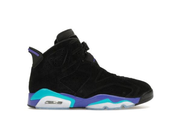 Jordan 6 Retro Aqua CT8529-004 Zapatillas Concord Aquatone negras brillantes