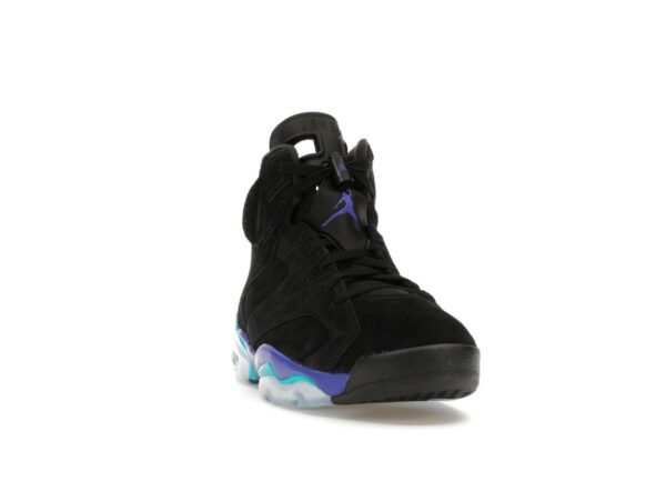 Jordan 6 Retro Aqua CT8529-004 Zapatillas Concord Aquatone negras brillantes