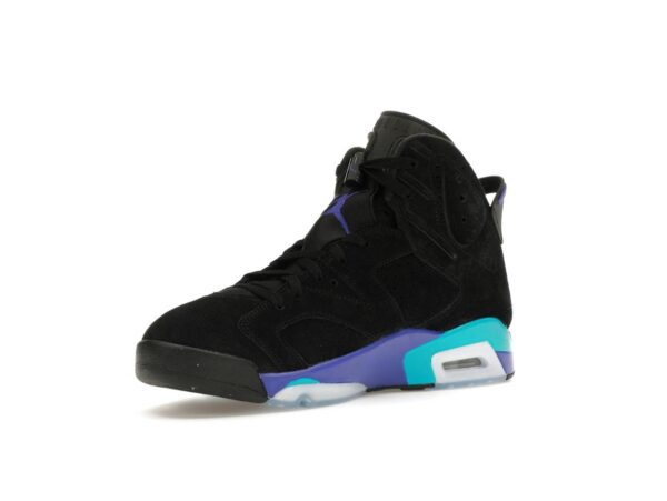 Jordan 6 Retro Aqua CT8529-004 Zapatillas Concord Aquatone negras brillantes