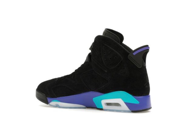 Jordan 6 Retro Aqua CT8529-004 Zapatillas Concord Aquatone negras brillantes