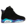 Jordan 6 Retro Aqua CT8529-004 Zapatillas Concord Aquatone negras brillantes