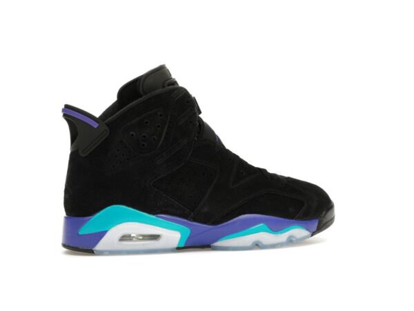 Jordan 6 Retro Aqua CT8529-004 Zapatillas Concord Aquatone negras brillantes