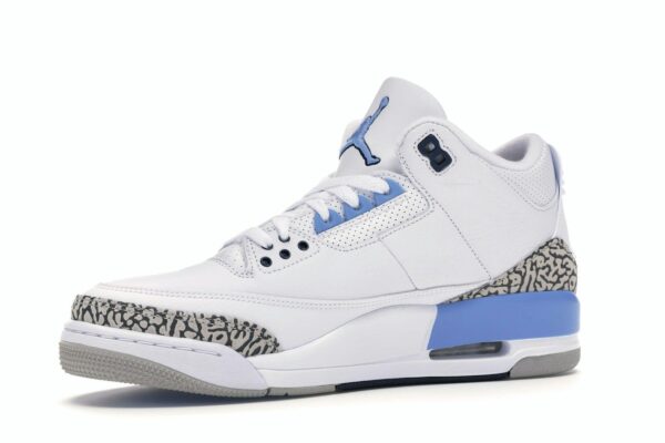 Jordan 3 Retro UNC (2020) Zapatillas de piel blancas – CT8532-104