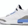 Jordan 3 Retro UNC (2020) Zapatillas de piel blancas – CT8532-104