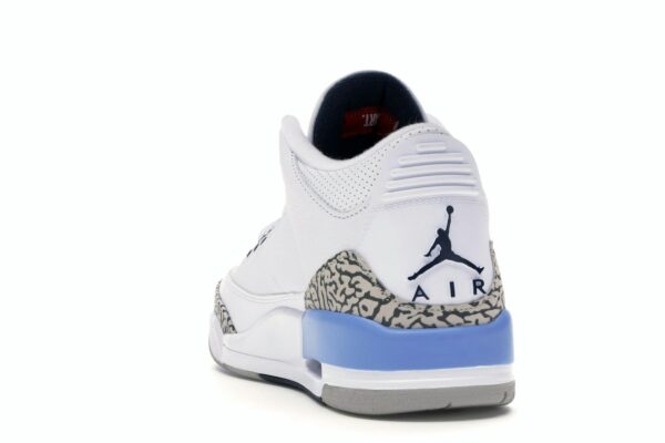 Jordan 3 Retro UNC (2020) Zapatillas de piel blancas – CT8532-104
