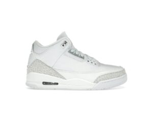Jordan 3 Retro Pure Money (2025) Blanco/Blanco/Plata metalizado CT8532-111