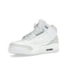 Jordan 3 Retro Pure Money (2025) Blanco/Blanco/Plata metalizado CT8532-111