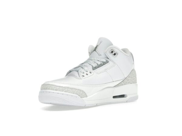 Jordan 3 Retro Pure Money (2025) Blanco/Blanco/Plata metalizado CT8532-111
