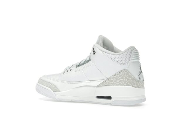 Jordan 3 Retro Pure Money (2025) Blanco/Blanco/Plata metalizado CT8532-111