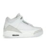 Jordan 3 Retro Pure Money (2025) Blanco/Blanco/Plata metalizado CT8532-111