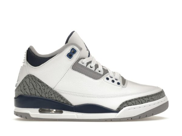 Jordan 3 Retro Azul Marino Medianoche – CT8532-140
