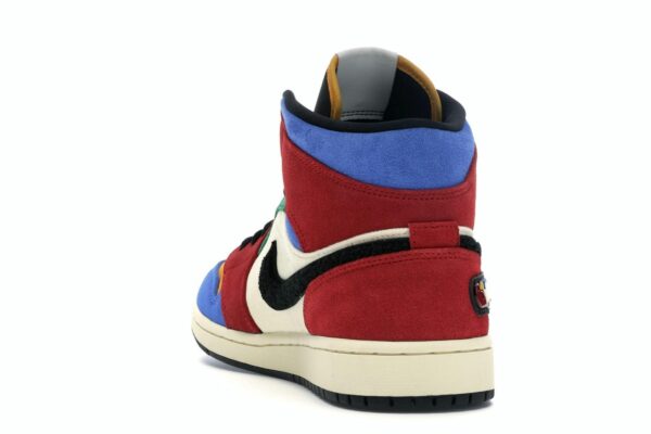 CU2805-100_26 Jordan 1 Mid SE Fearless Blue The Great – Gamuza/Pana – CU2805-100