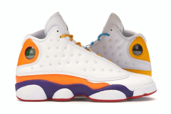 Air Jordan 13 Retro Playground (GS) – CV0785-158 – Primaria – Colores desiguales