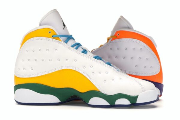 Air Jordan 13 Retro Playground (GS) – CV0785-158 – Primaria – Colores desiguales