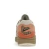 Nike Air Max 1 Amsterdam – CV1638-200 Zapatillas de pana, ante y cuero color rojo corteza