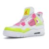 Air Jordan 4 Retro Blanco Rosa Limón (GS) CV7808-100