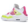 Air Jordan 4 Retro Blanco Rosa Limón (GS) CV7808-100