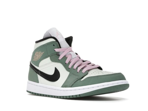 CZ0774-300_05 Air Jordan 1 Mid Verde Holandés (Mujer) – CZ0774-300
