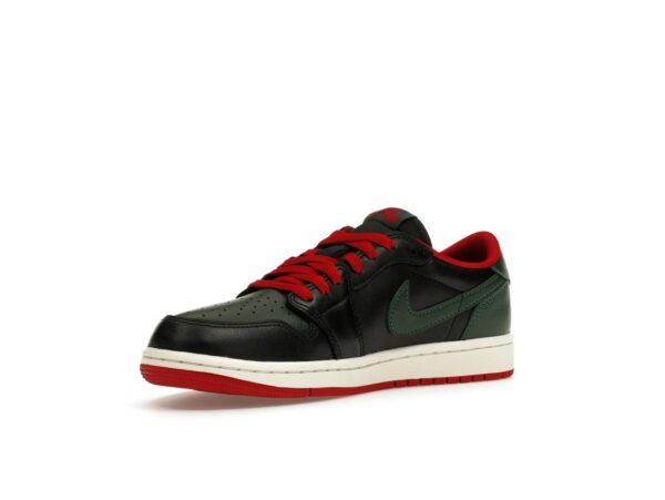 Jordan 1 Retro Low OG Gorge Green Varsity Red para mujer CZ0775-036