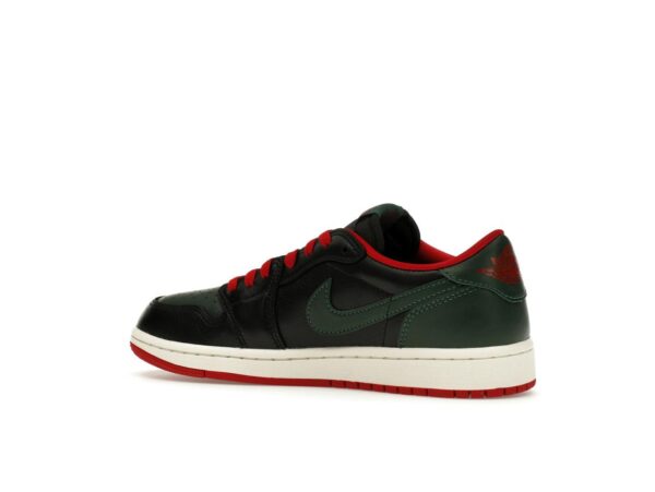 Jordan 1 Retro Low OG Gorge Green Varsity Red para mujer CZ0775-036