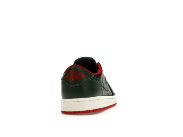 Jordan 1 Retro Low OG Gorge Green Varsity Red para mujer CZ0775-036
