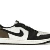 Jordan 1 Retro Low OG Zapatillas de cuero blanco moca – CZ0790-102