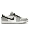 Jordan 1 Retro Low OG Barons CZ0790-110 Zapatillas blancas/negras-gris lobo