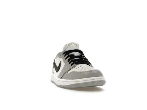 Jordan 1 Retro Low OG Barons CZ0790-110 Zapatillas blancas/negras-gris lobo