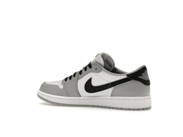 Jordan 1 Retro Low OG Barons CZ0790-110 Zapatillas blancas/negras-gris lobo
