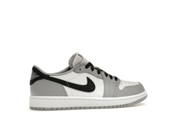 Jordan 1 Retro Low OG Barons CZ0790-110 Zapatillas blancas/negras-gris lobo