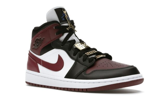 Air Jordan 1 Mid SE Negro Remolacha Oscura (Mujer) – CZ4385-016