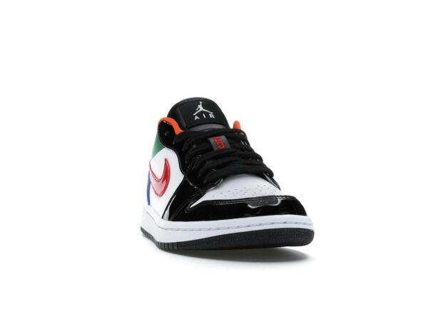 Air Jordan 1 Low Multicolor con puntera negra para mujer CZ4776-101