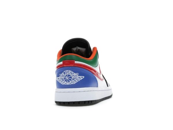 Air Jordan 1 Low Multicolor con puntera negra para mujer CZ4776-101