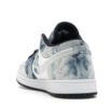 Jordan 1 Low Washed Denim Sneakers – Blanco/Azul marino medianoche – CZ8455-100