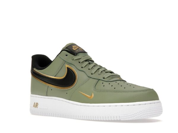 Nike Air Force 1 Low '07 LV8 Doble Swoosh Verde Oliva Dorado Negro – DA8481-300