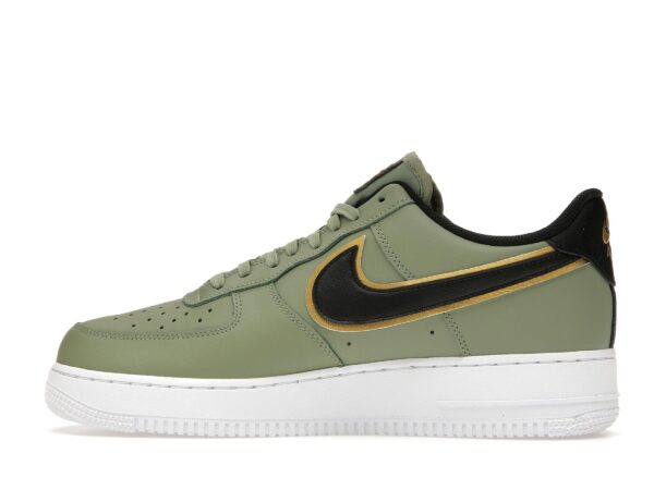 Nike Air Force 1 Low '07 LV8 Doble Swoosh Verde Oliva Dorado Negro – DA8481-300