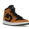 Zapatillas Air Jordan 1 Mid Desert Ochre de piel para mujer – DB5453-700