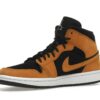 Zapatillas Air Jordan 1 Mid Desert Ochre de piel para mujer – DB5453-700
